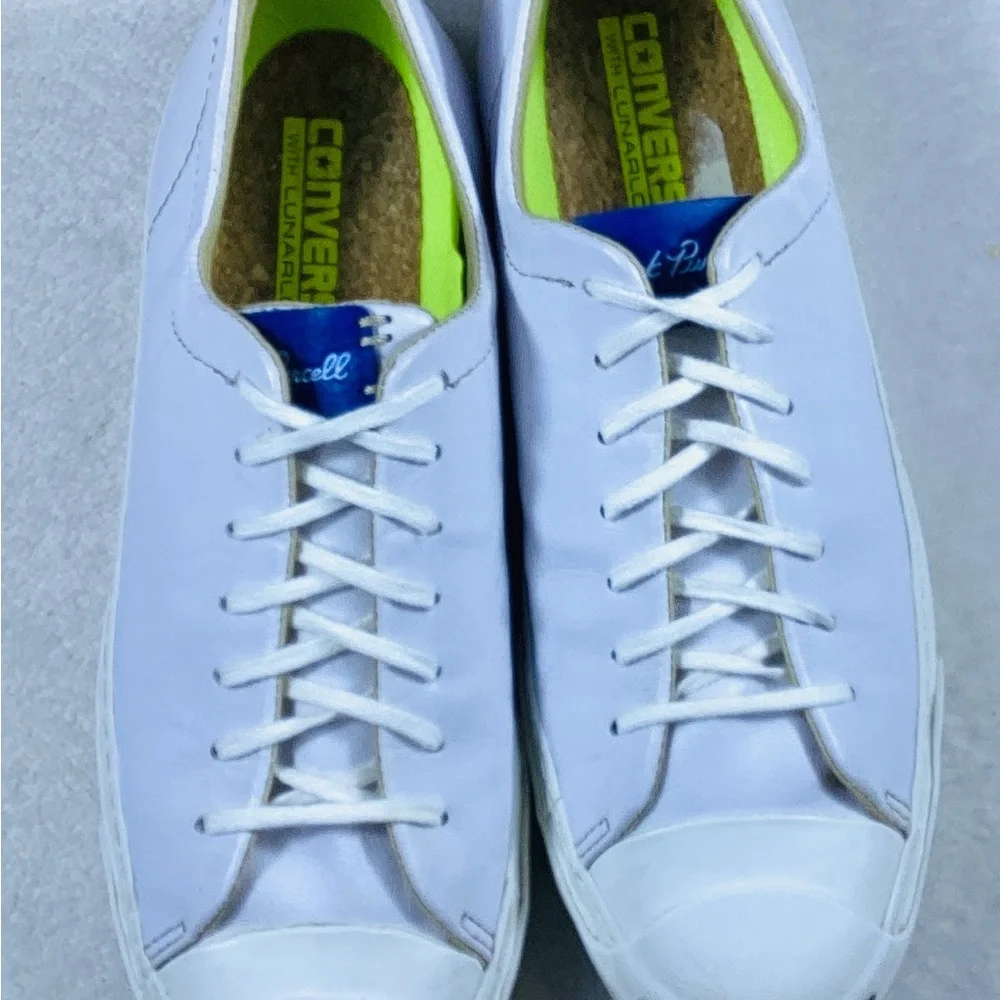 Converse Jack Purcell Chuck Taylor All-Star Leather lunarlon M 8.5 Sneakers - Picture 11 of 12